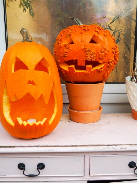 Pumpkin Carving & Trick or Treaters